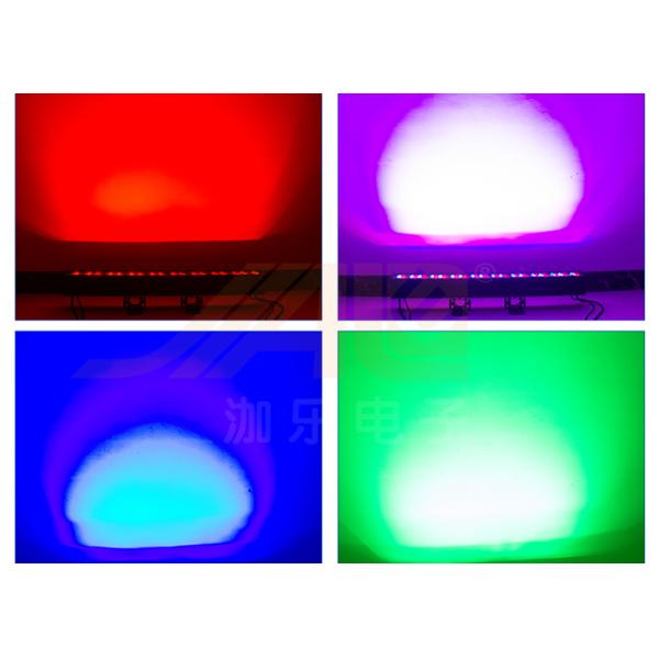 IP65 Linear Dimming 60hz 72*3W RGBWA LED Wash Wall Light