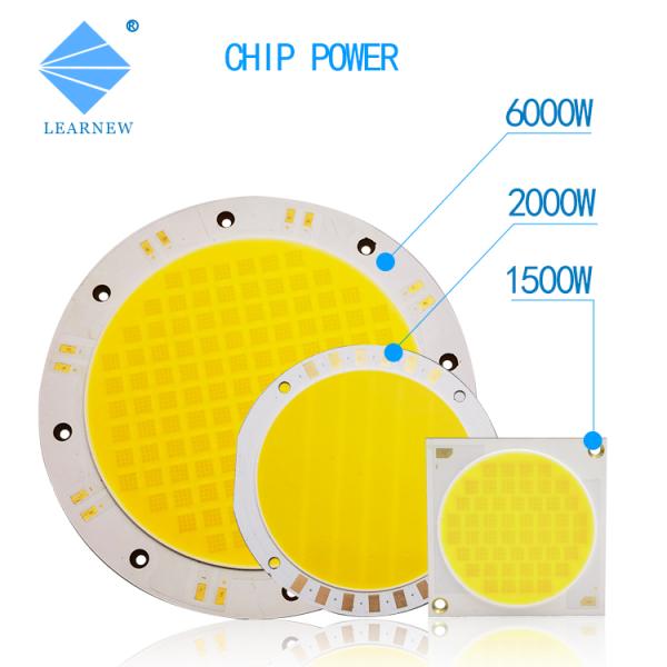 500w 1000W 5555mm LED COB Chips High CRI 905 / 95 For Scene / Photoflood Light