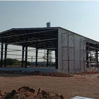 Bolt / Weld Connect Portable Modular Metal Cladding Steel Structure Workshop Building with AISC / EN / JIS / GB Design Standard