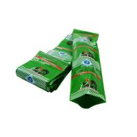 Envase de plástico de bajo costo carne para el almuerzo Logotipo OEM flexografía impresión salchicha envase de color