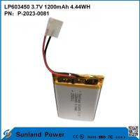 GP603450  1200mAh 3.7V