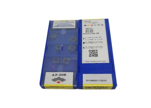 A broca durável de U introduz SPGT07T308-PM YBG212 para de aço inoxidável
