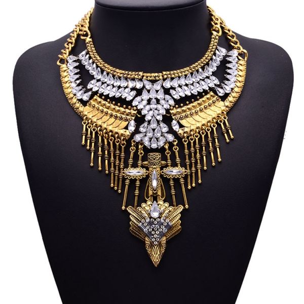European and American Fashion Exaggerated Luxury New Wholesale Necklace