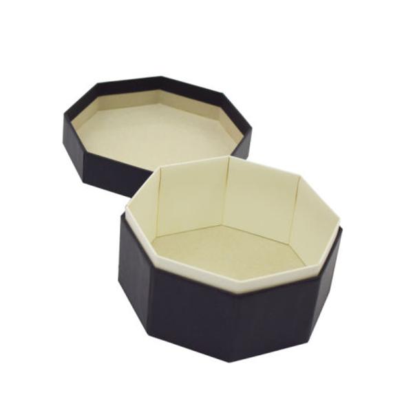Handmade Luxury Octagon Ring Box , Small Cardboard Gift Boxes With Logo