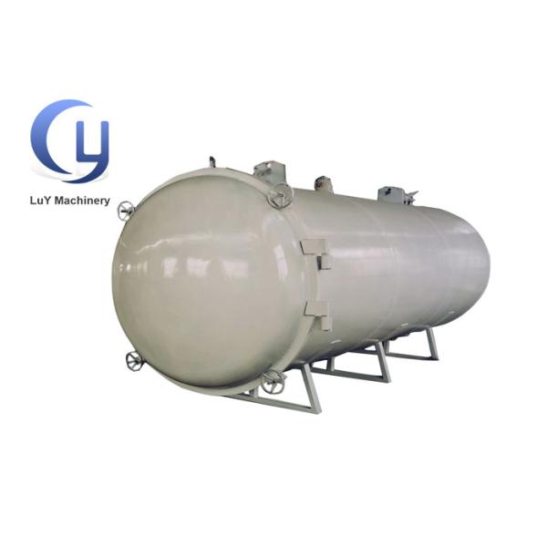 Le chauffage rapide en bois de machine de séchage de vide a passé l'essai de