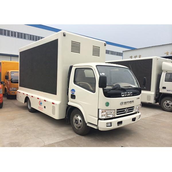 Waterproof Hd Mobile Led Truck Advertising Full Color 500cd/m2 Brightness
