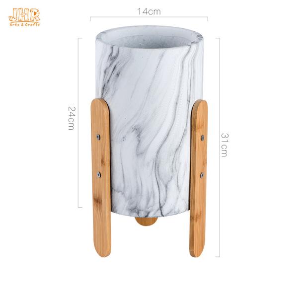 Abacaxi decorativo dos potenciômetros de flor do cimento dos artigos de Homewares dos potenciômetros amarelos da planta das plantas carnudas