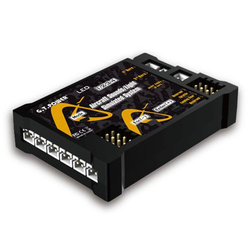 G.T.Power Aircraft Simulated Sounds Light System V2 For RC Airplane