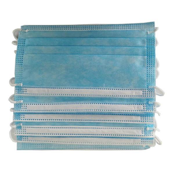 Earloop 3 Ply Face Mask Disposable Medical Protective Mask 17.5*9.5cm