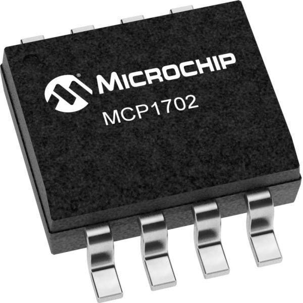 Линейные интегральные схемаы IC управления силы регуляторов MCP1702