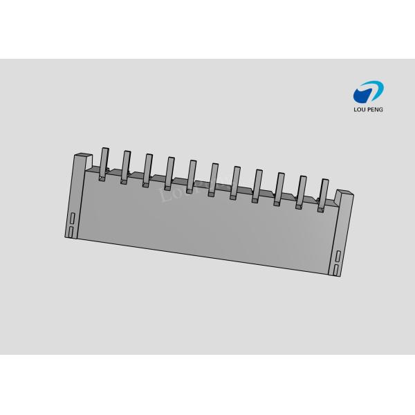 PCB Mount Header, Right Angle, Wire-to-Board, 11 Position, 2.0mm Pitch, Tin, Natural Housing Color, Shrouded / Solid,SMT