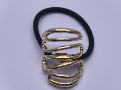 Acessórios de cabelo de metal de ouro leve para festa do evento do festival
