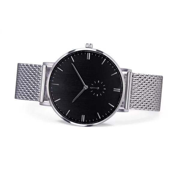 Blank dial japanese quartz movement watches with 30m waterproof
