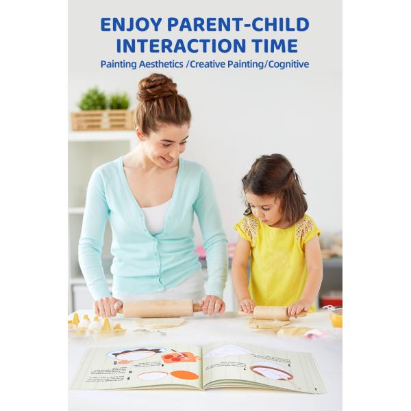 Cooking Coloring 2 in 1 Water Drawing Book Toddlers Education Toys