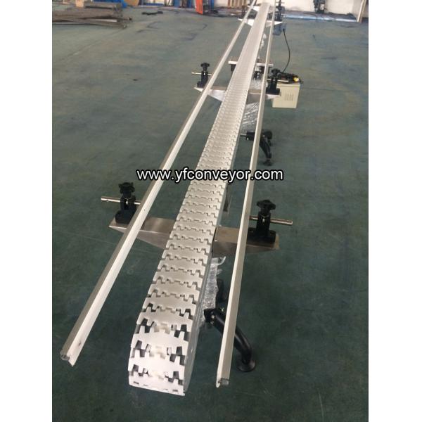 Flexible Plastic Slat Chain Conveyor
