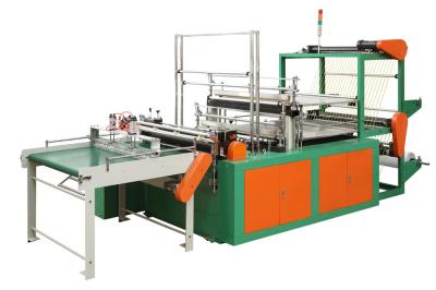 HDPE / LDPE T-shirt Bag Making Machine Cold cutting For Shopping Bag