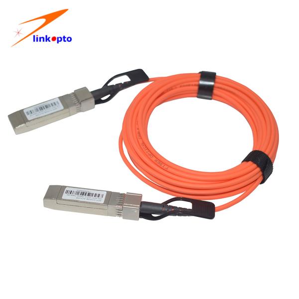 DDM 5m 10G SFP+ ao cabo da fibra de SFP+ 100M AOC Qsfp