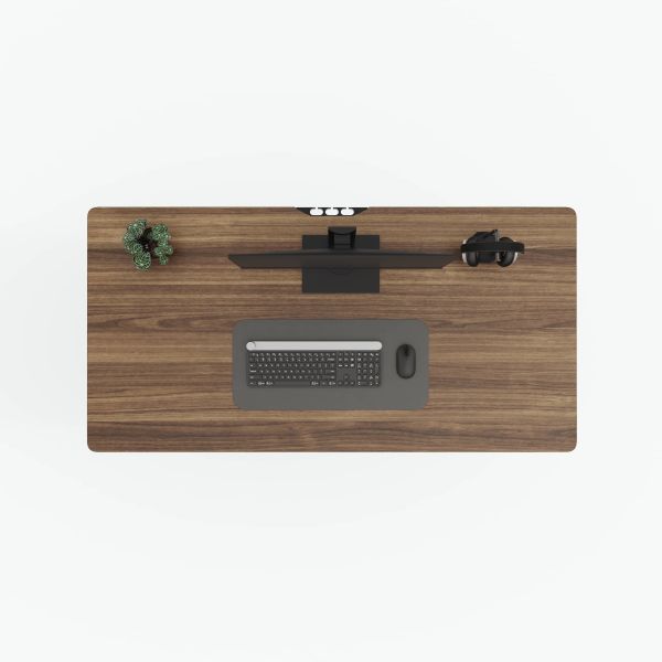 Plateaux de bureau debout en noyer d'Amérique du Sud 1600×800×25mm