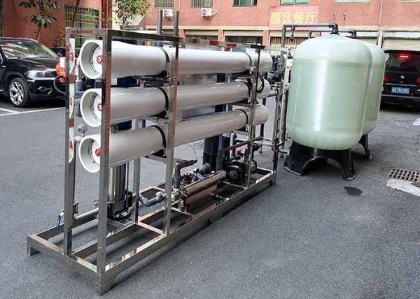 RO Underground Brackish Water System Salt Well Water Purifier 6000LPH Borehole Salty Water Treatment Machinery