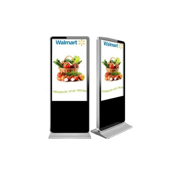 High Definition Free Standing Lcd Display , 65 Inch Stand Alone Digital Signage