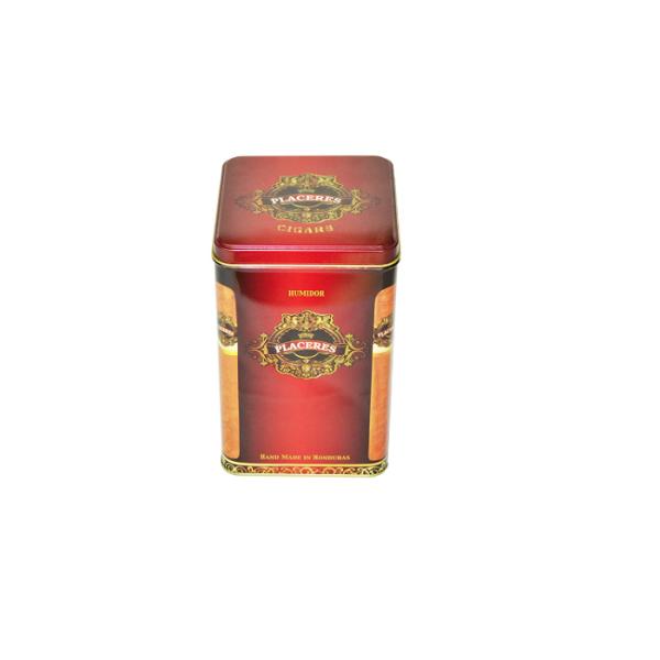 DADI Food Grade Square Tea Tin Box, Tea Tin Can Support CMYK / PMS / UV Printed