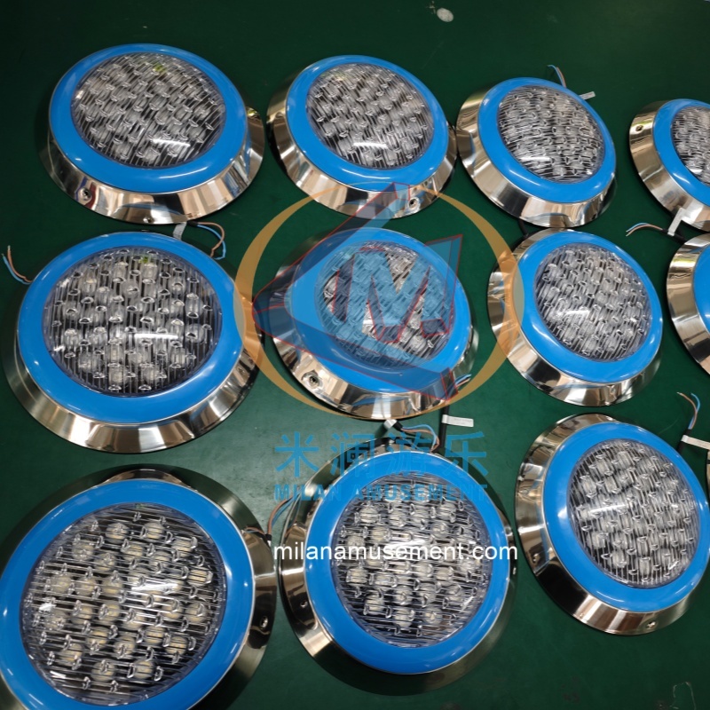 Waterproof LED Pool Wall Light – Stainless Steel Underwater Lamp for Swimming Pools & Water Parks