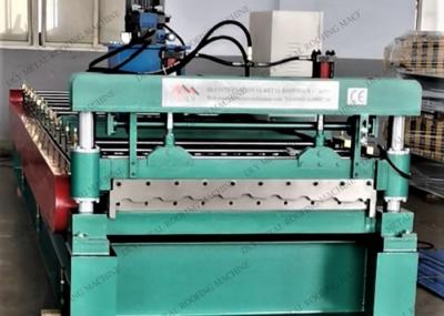rolo 5000kg trapezoidalmente que forma a máquina de aço do telhado da máquina 15kw