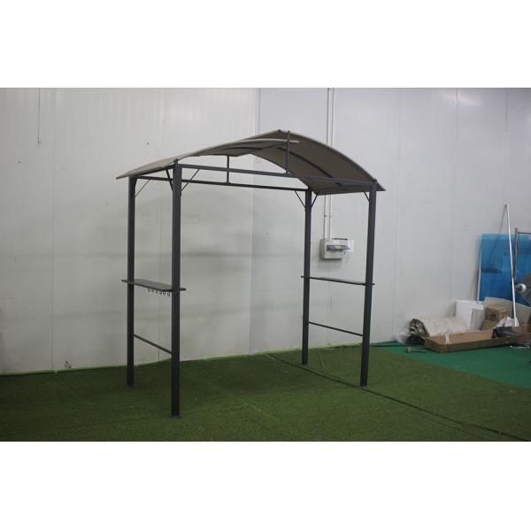 PA Coated Sail Finishing Metal Awning Canopy All Weather Sun Shade Shelter for BBQ Pavilion
