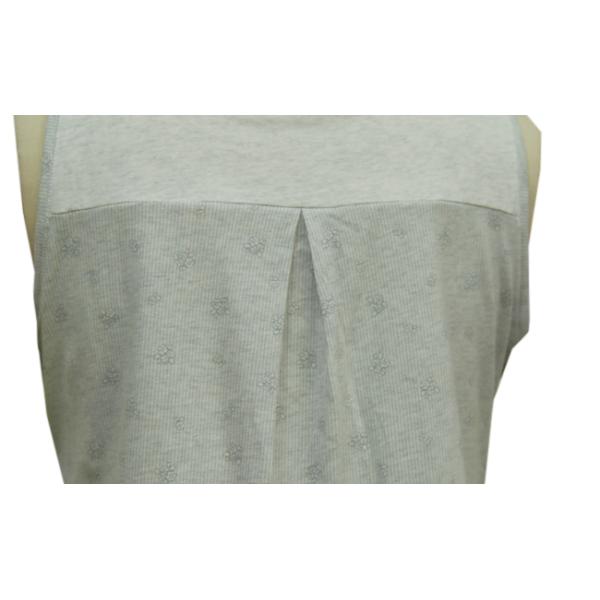 White Pure Cotton Sleeveless Nightdress , Super Soft Women'S Jersey Sleepwear