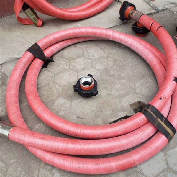 API 7K Certified Rotary Drilling Hose with 35-75 Mpa Working Pressure and High Tensile Steel Wire Reinforcement