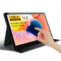 15,6 polegadas de monitores portáteis completos da tela 720g USB C de HD IPS