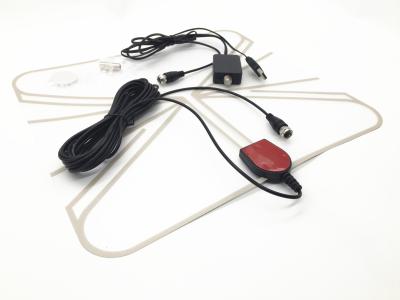 50 Miles Digital Indoor Tv Antenna With Amplifier Signal Booster Usb Power Supply
