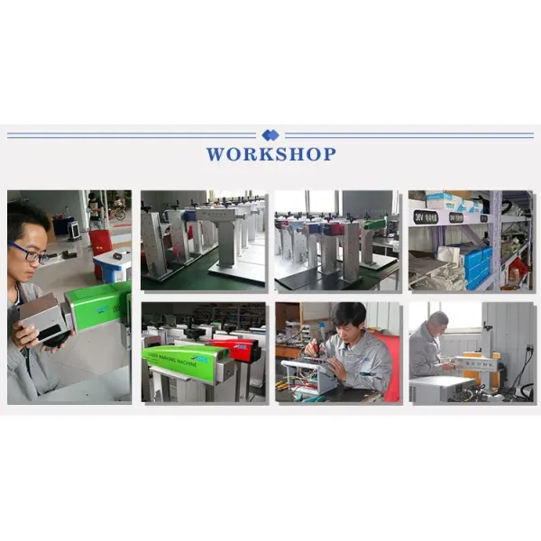 High Cabinet Workshop Use CO2 Laser Marking Machine for Wood Engraving