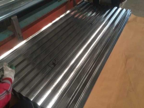 60gm2 275gm2 Galvanized Corrugated Roofing Sheet Zinc Coating