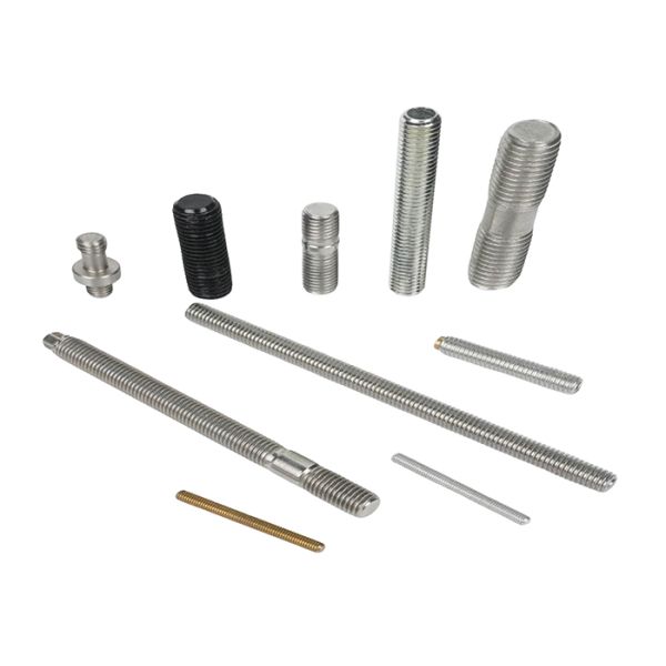 OEM Stainless Steel SS316 SS316L 410 A2 A4 Plain Polished Full Thread Stud Metal Bolt With Hole DIN976 DIN938