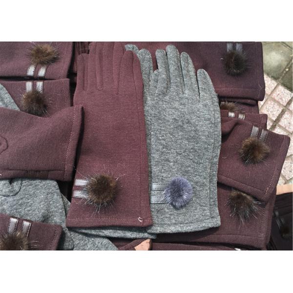 Guantes amistosos del teléfono caliente del super suave, guantes del invierno que mandan un SMS con tacto elegante