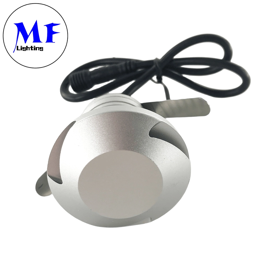 6063 Алюминиевая крыша под землей Светодиодный вихрь Похороненные огни IP67 Наружные садовые ландшафты Похороненные под землей