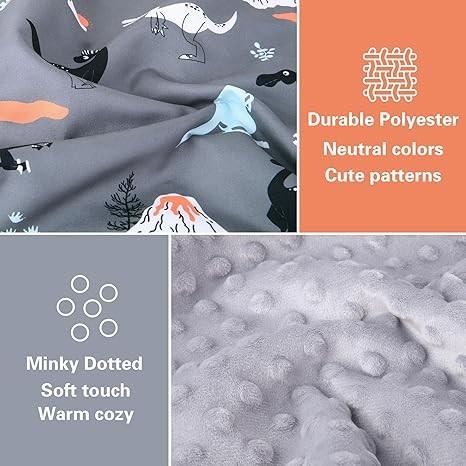 Multi-use Infant Car Seat Cover,Baby Carrier,Nursing Cover,Minky Blanket