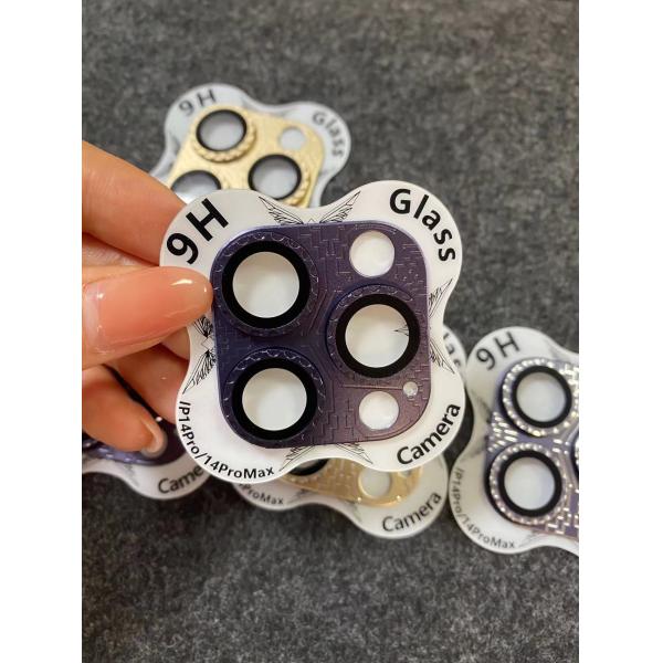 Lente OEM Protector de tela Metal Film de lente de telefone móvel endurecido