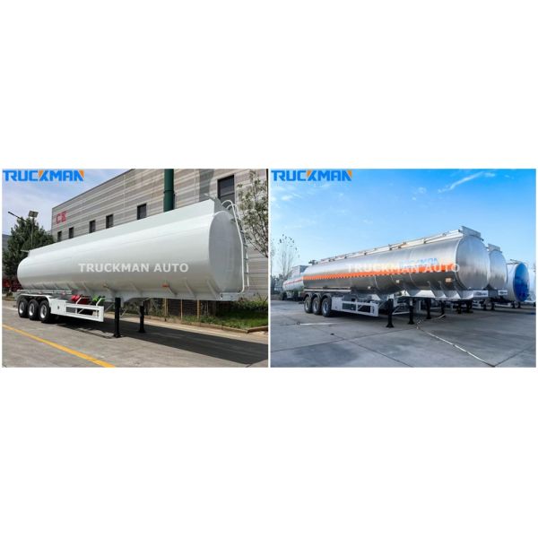 Reliable 3 Axle 40 CBM Bulk Powder Tanker Trailer For Zambia