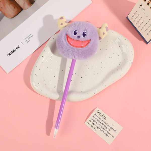 Cartoon Cute Little Monster Ballpoint Pen 0.7mm Halloween Student Gift Stationery