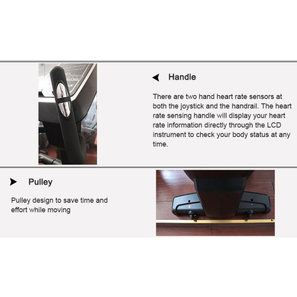 оборудование спортзала велотренажера максимальной нагрузки 180КГ неподвижное с колесами