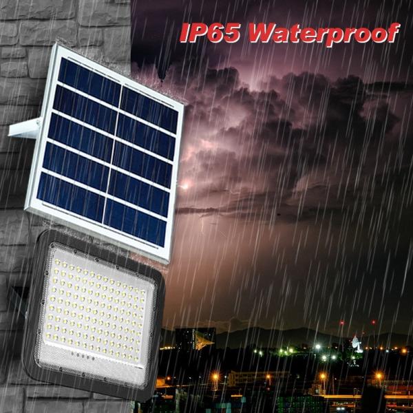 Luz de inundação conduzida solar 50w da segurança IP65 ajustável 100w 200W 300w 400w