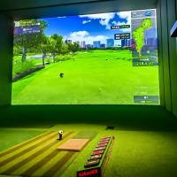 Profissional Indoor Golf Simulator 3D Golf Simulator Jogo de Projeção Interativa