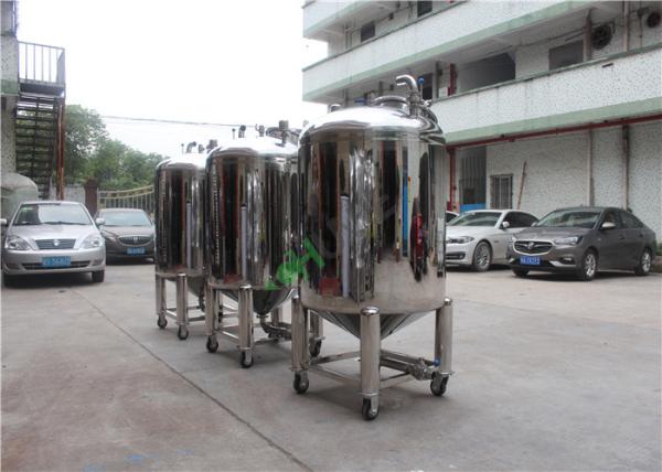 Auto Backwashing Control Stainless Steel Pressure Sand Filter Tank