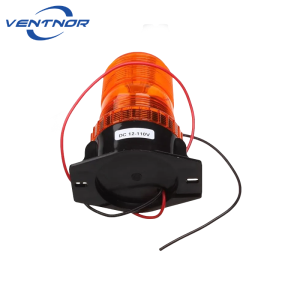 DC 12V - 110V LED Strobe Light Waterproof Amber Warning Beacon Light