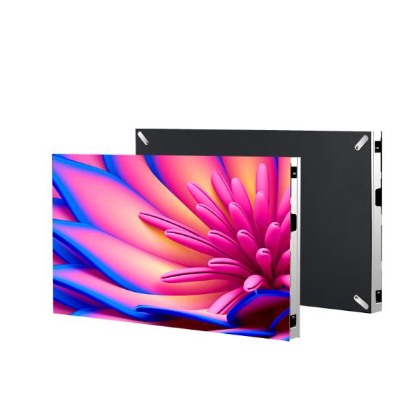 Front Maintenance Ultra Thin 600x337.5mm Indoor Small Pitch LED Panel  0.7 0.9 1.2 1.5 mm COB LED Screen for High End Display