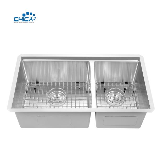 Carton Pallet Double Bowl Handmade House Kitchen Sinks Stainless Steel Kitchen Sinks