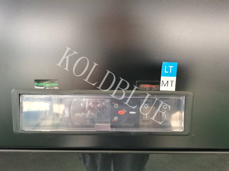 Large Commercial Display Freezer Refrigerator with Triple Glazed Glass Doors TOP4DF