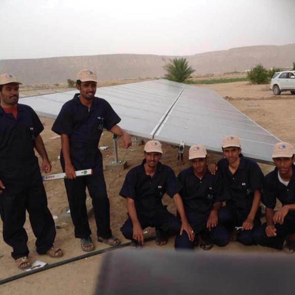 Three Phase 380v Solar Powered Irrigation System , 22kw Solar Water Well Pump Kit